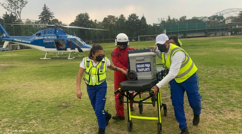 Apoya Grupo de Rescate Aéreo “Relámpagos” en el traslado de un órgano