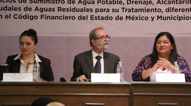 Propone Secretaría del Agua tarifas y cobros justos para los mexiquenses