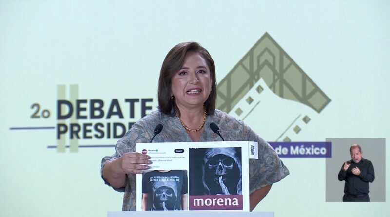 Ordena INE suprimir expresiones contra Morena en segundo debate