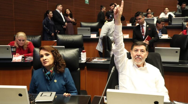 Recibe la Comisión Permanente paquete de reformas en materia de Guardia Nacional