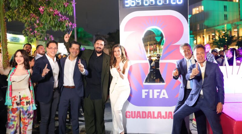 Arranca en el Centro de Guadalajara cuenta regresiva para la Copa del Mundo FIFA 2026