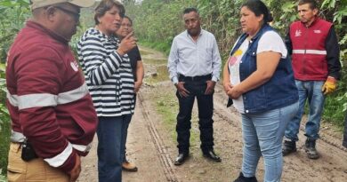 Gobernadora Delfina Gómez supervisa limpieza en Presa El Ángulo; van 75 toneladas retiradas