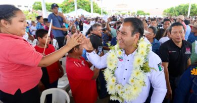 Eduardo Ramírez se compromete con el bienestar y desarrollo de Benemérito de las Américas