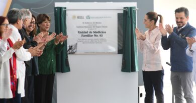 Inaugura Claudia Sheinbaum Unidad de Medicina Familiar 93 de Ecatepec