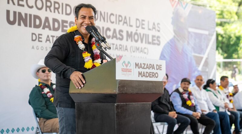 En Mazapa de Madero, Eduardo Ramírez reafirma su compromiso con la salud y la seguridad
