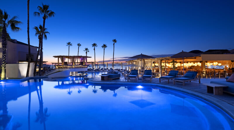 ME Cabo, el epicentro de la fiesta en Los Cabos, es la sede oficial del lanzamiento de la nueva campaña 2025 de Nike Swim