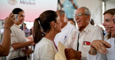 Presidenta Claudia Sheinbaum da banderazo de salida a construcción de puentes vehiculares en Colima