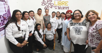 En Campeche, Claudia Sheinbaum inaugura Centro LIBRE para mujeres en Calakmul