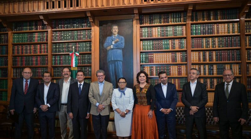 Reunión de coordinadores parlamentarios con secretaria de Gobernación, “ejercicio civilizado y respetuoso”: Ricardo Monreal