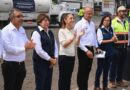 En Edomex, presidenta Claudia Sheinbaum da banderazo de salida a nuevos trenes de repavimentación