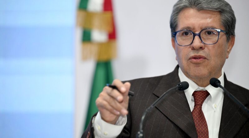 Ricardo Monreal revela que no hay en el horizonte ninguna propuesta de reforma fiscal