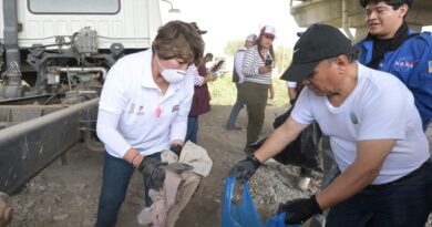 Gobernadora Delfina Gómez rompe Récord Guinness por recolección de basura