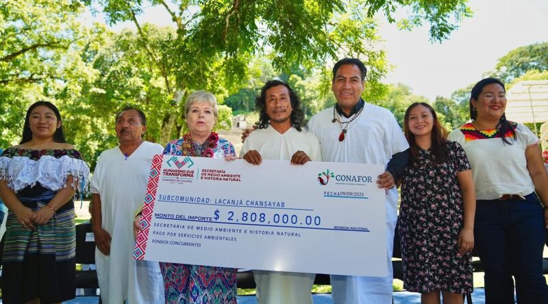 Eduardo Ramírez y Alicia Bárcena fortalecen conservación de la Selva Lacandona
