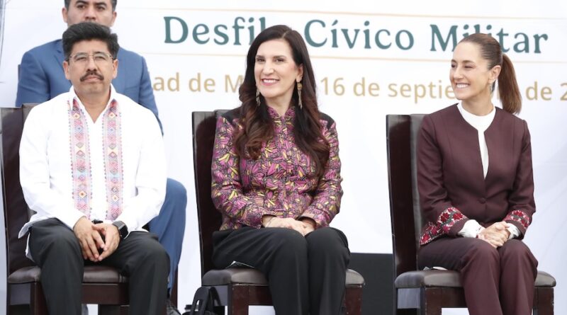 Regreso de Cámara de Diputados al Desfile Militar, reconocimiento de la institucionalidad y pluralidad que vive México: Kenia López Rabadán