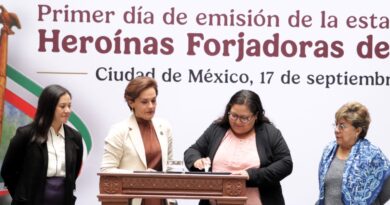 Segob, SEP, Secretaría de las Mujeres y Correos de México homenajean a “Heroínas forjadoras de la Patria” con 25 estampillas postales