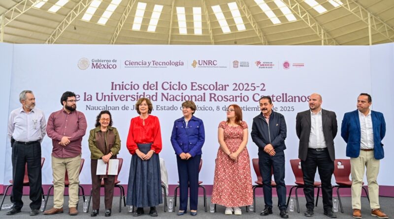 Gobiernos Federal y del Estado de México inauguran campus Naucalpan de la Universidad Nacional Rosario Castellanos