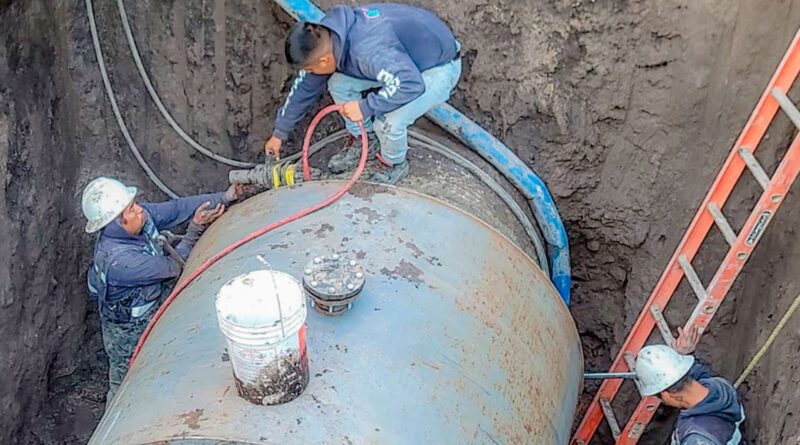 Repara GEM fugas del Macrocircuito sin cortar el agua a 3.5 millones de mexiquenses