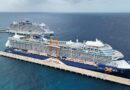 En un hecho histórico, Mara Lezama da bienvenida al crucero Celebrity Cruises Xcel en Cozumel, primer puerto que toca en el mundo