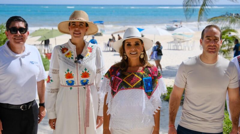 Acceso libre y gratuito a playas públicas de Tulum; son un derecho y no un privilegio: Mara Lezama