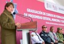 Gobierno de Delfina Gómez cuida a la ciudadanía mexiquense con la incorporación de casi mil nuevos policías en el EdoMéx