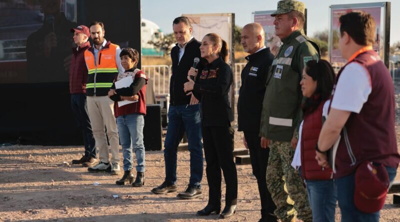 “Vamos a cumplir”: Presidenta Sheinbaum supervisa avance en construcción del Tren México-Querétaro; beneficiará a 10 millones de pasajeros al año