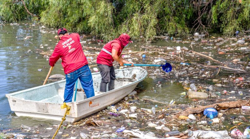Previo a la temporada de lluvias, Gobierno del EdoMéx retira 229 toneladas de basura para prevenir inundaciones en 70 municipios