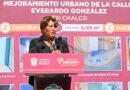 Caminemos Seguras EdoMéx transforma Chalco: entrega Delfina Gómez mejoramiento de calle Everardo González en beneficio de más de 4 mil personas