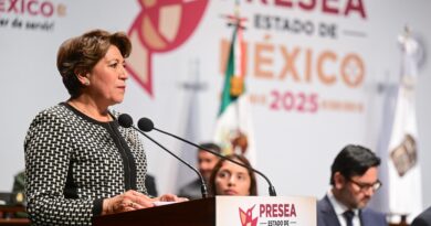 Gobernadora Delfina Gómez entrega Presea Estado de México 2025 en Texcoco