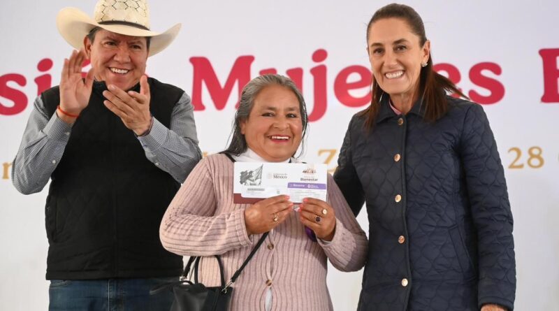 En Zacatecas 36 mil mexicanas reciben la Pensión Mujeres Bienestar que reconoce toda la vida de trabajo: Ariadna Montiel