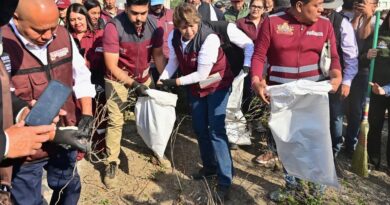 Gobernadora recolecta más de 21 toneladas de basura y mil llantas en Mega Jornada de Limpieza en Neza, Ecatepec y Tlalnepantla