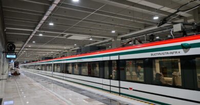 Presidenta Claudia Sheinbaum y Gobernadora Delfina Gómez inauguran ampliación Tren Suburbano “Felipe Ángeles” Buenavista-AIFA