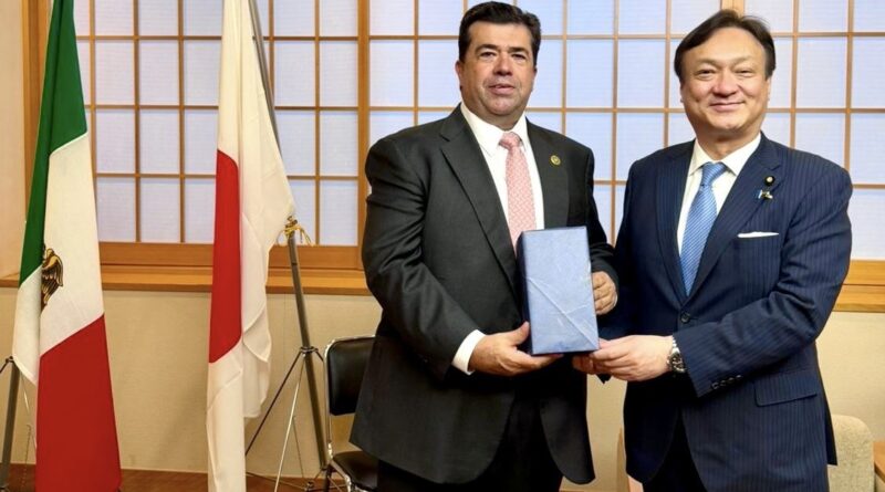 Pedro Haces Barba fortalece en Japón agenda de cooperación laboral, industrial y tecnológica para México