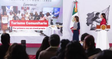 México está de moda: Presidenta Sheinbaum destaca resultados en turismo; llegan 26.2 millones de visitantes internacionales en marzo