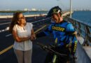 Supervisa Mara Lezama pruebas de la Ruta 27 sobre el puente Nichupté