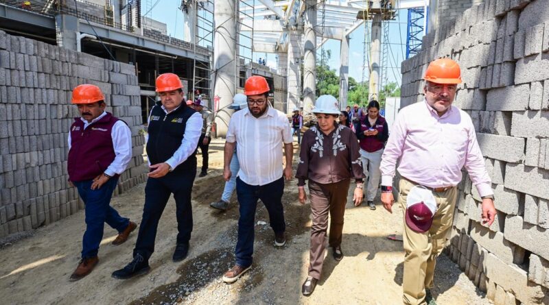 Gobernadora Delfina Gómez supervisa avances de la Línea III del Mexicable en Naucalpan; constata trabajos en sus 11 estaciones
