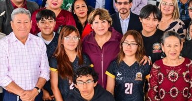 Reconstruyen Deportivo Oriente en Tultepec; Gobernadora Delfina Gómez invierte 17 mdp para recuperar espacios públicos y fomentar convivencia segura