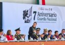 Presidenta Sheinbaum encabeza en EdoMéx Séptimo Aniversario de la Guardia Nacional, en compañía de la Gobernadora Delfina Gómez