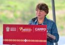 Delfina Gómez invierte en infraestructura para almacenar más de 50 millones de litros de agua en Texcoco; beneficia a productores de flor