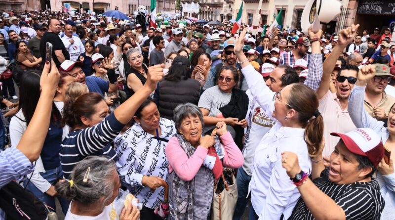 Vero Díaz obtiene máxima calificación en medición de TResearch y encabeza preferencias entre aspirantes de Morena en Zacatecas
