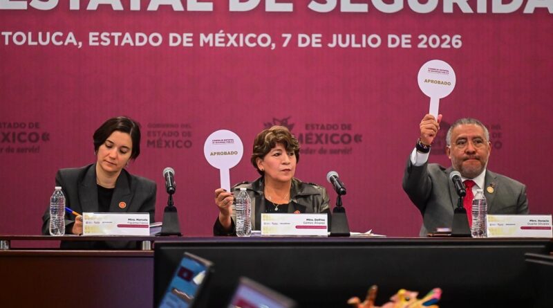 Delfina Gómez reafirma coordinación de cada orden de Gobierno para construir la paz en EdoMéx