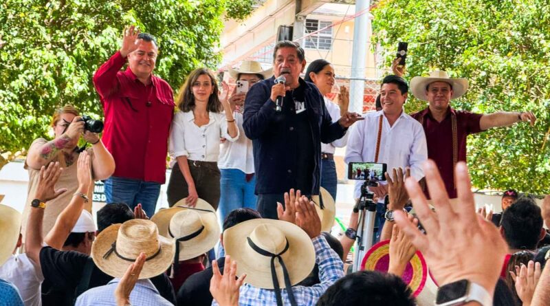 Reúne Félix Salgado a la dirigencia nacional de Morena en Taxco y reafirma lealtad al partido