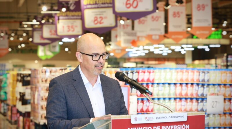 Anuncian en EdoMéx inversión de 7 mil 800 mdp de Grupo Chedraui