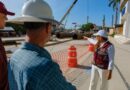 Supervisa Mara Lezama Distribuidor Vial Kukulcán, obra que registra casi 30% de avance