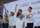 Entregan Claudia Sheinbaum y Mara Lezama 474 escrituras a familias de la colonia Colosio tras más de 30 años de espera