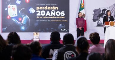 Presidenta exhorta a madres, padres y tutores a proteger a la niñez y juventud ante uso de plataformas digitales y redes sociales