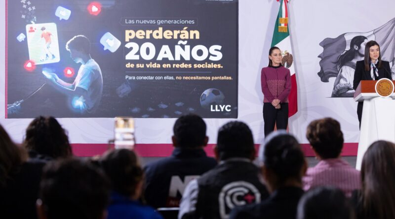 Presidenta exhorta a madres, padres y tutores a proteger a la niñez y juventud ante uso de plataformas digitales y redes sociales