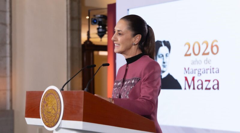 “Muy buena noticia”: presidenta Sheinbaum destaca crecimiento del PIB; 1.5% trimestral y 2.1% anual