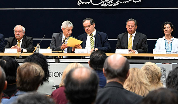 Recibe Rector Lomelí recomendaciones de Comisión Técnica para revisar Proceso de Ingreso a Licenciatura de la UNAM