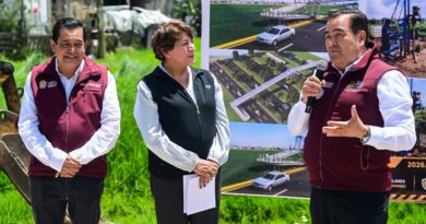 Gobernadora Delfina Gómez arranca construcción de Puente Peatonal “Ojo de Agua” en Toluca para proteger la vida de más de 82 mil habitantes Gobernadora Delfina Gómez arranca construcción de Puente Peatonal “Ojo de Agua” en Toluca para proteger la vida de más de 82 mil habitantes
