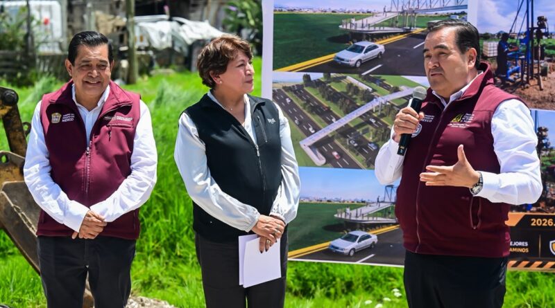 Gobernadora Delfina Gómez arranca construcción de Puente Peatonal “Ojo de Agua” en Toluca para proteger la vida de más de 82 mil habitantes Gobernadora Delfina Gómez arranca construcción de Puente Peatonal “Ojo de Agua” en Toluca para proteger la vida de más de 82 mil habitantes